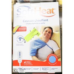 SOFT HEAT HEATING PADS - SIZE XLARGE, 12X24 WITH 4
