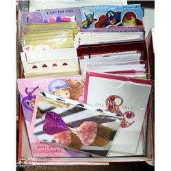 FLAT OF HALMARK SIGNATURE SERIES GREETING CARDS