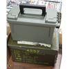 Image 1 : PAIR OF AMMO BOXES.