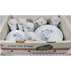 BLUE IVY ROYAL KNIGHT IRONSTONE DISH SET