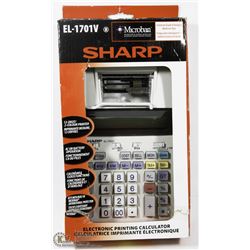 SHARP EL-1701V ELECTRONIC PRINTING CALCULATOR