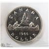 Image 1 : 1946 CANADIAN SILVER DOLLAR ICCS AU50.