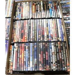 LOT OF 81 ACTION DVD MOVIES.