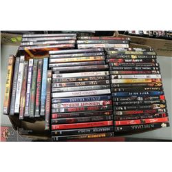 LOT OF 59 HORROR DVD MOVIES.