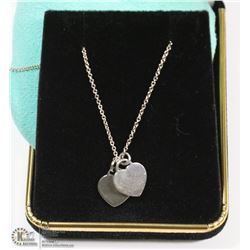 AUTHENIC TIFFANY & COMPANY HEART NECKLACE &