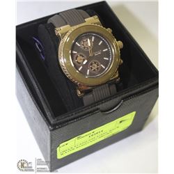 OMAX STAINLESS STEEL BACK WATER RESISTANT BROWN