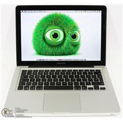 SILVER APPLE MACBOOK PRO W/ OSX INSTALLED