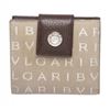 Image 1 : Bvlgari Beige Monogram Fabric Bi Fold Small Wallet