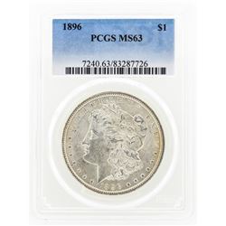 1896 MS63 Morgan Silver Dollar