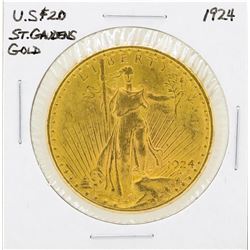 1924 $20 St. Gaudens Double Eagle Gold Coin