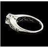 Image 3 : 14KT White Gold 1.01 ctw Diamond Ring