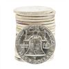 Image 2 : Roll of (20) 1962-D Brilliant Uncirculated Franklin Half Dollar Coins