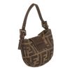 Image 3 : Fendi Brown Tan Micro Zucca Baguette Bag