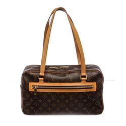 Louis Vuitton Monogram Canvas Leather Cite GM Shoulder Bag