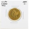 Image 1 : 1899-S $5 Liberty Head Half Eagle Gold Coin