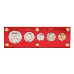 1940 (5) Coin Proof Set