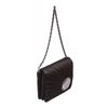 Image 2 : Chanel Black Satin Vanity Evening Quilted Flap Bag