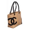 Image 2 : Chanel Beige Cambon Quilted Leather Shoulder Bag
