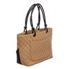 Image 3 : Chanel Beige Cambon Quilted Leather Shoulder Bag