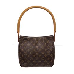 Louis Vuitton Monogram Canvas Leather Looping MM Shoulder Bag