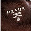 Image 6 : Prada Brown Pebbled Leather Tote Satchel Bag