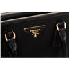 Image 6 : Prada Black Mini Saffiano Lux Galleria Double Zip Tote Bag