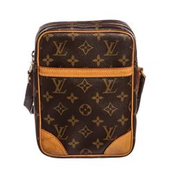 Louis Vuitton Monogram Canvas Leather Danube Crossbody Bag