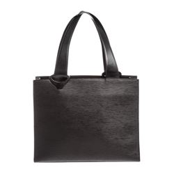 Louis Vuitton Black Epi Leather Gemeaux Tote Shoulder Bag