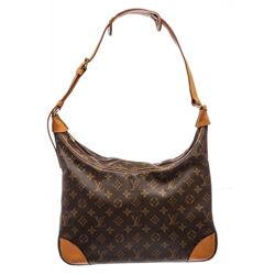 Louis Vuitton Monogram Canvas Leather Boulogne 35 cm Bag