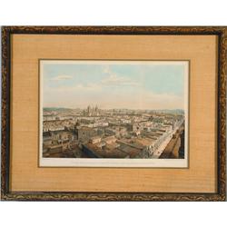 Panoramic View of Mexico City from St. Augustine Tower