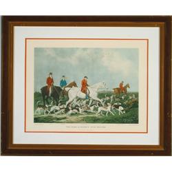 The Earl of Derby's Stag Hounds