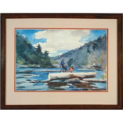 Logging on the River