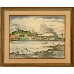 The Ohio River at Cincinnati