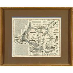 Shipwreck Chart of Western Lake Erie and Islands