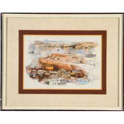 Harbor Scene