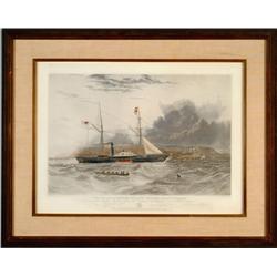 View of H.M. Steam Frigate "Geyser" 