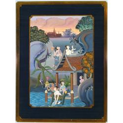 Oriental Scene with Figures I