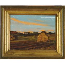 Haystack in Field