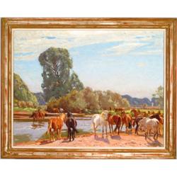 New Forest, Ponies at Tyrozz's Ford