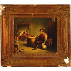 Man Smoking Pipe