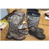 Image 2 : TWO PAIR OF CAMO BOOTS SIZE US 11W AND SIZE 9