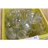 Image 2 : YELLOW CRATE OF CLEAR PYREX