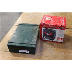 ELECTRIC HEATER AND CAMP STOVE