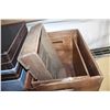Image 2 : LOT OF WOOD CRATES