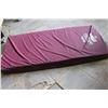 Image 1 : 6.5 FOOT BY 3 FOOT BY 6 INCH GYM EXERCISE MAT
