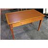 Image 1 : MODERN MAPLE 2 DRAWER DESK