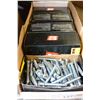 Image 1 : TRAY OF GRIPRITE LAG BOLTS