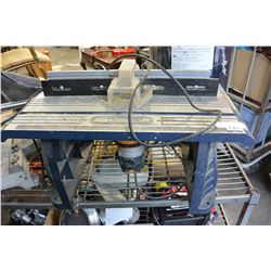 MASTERCRAFT ROUTER TABLE