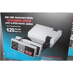 NEW NINTENDO MINI WITH 620 BUILT IN GAMES WITH 2 CONTROLLERS