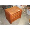 Image 2 : TWO DRAWER NIGHTSTAND